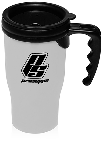 14 oz. Insulated Plastic Travel Mugs 9