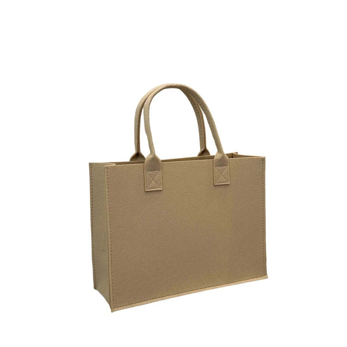 Eco Friendly Felt Bag for Work Travel Shopping 15