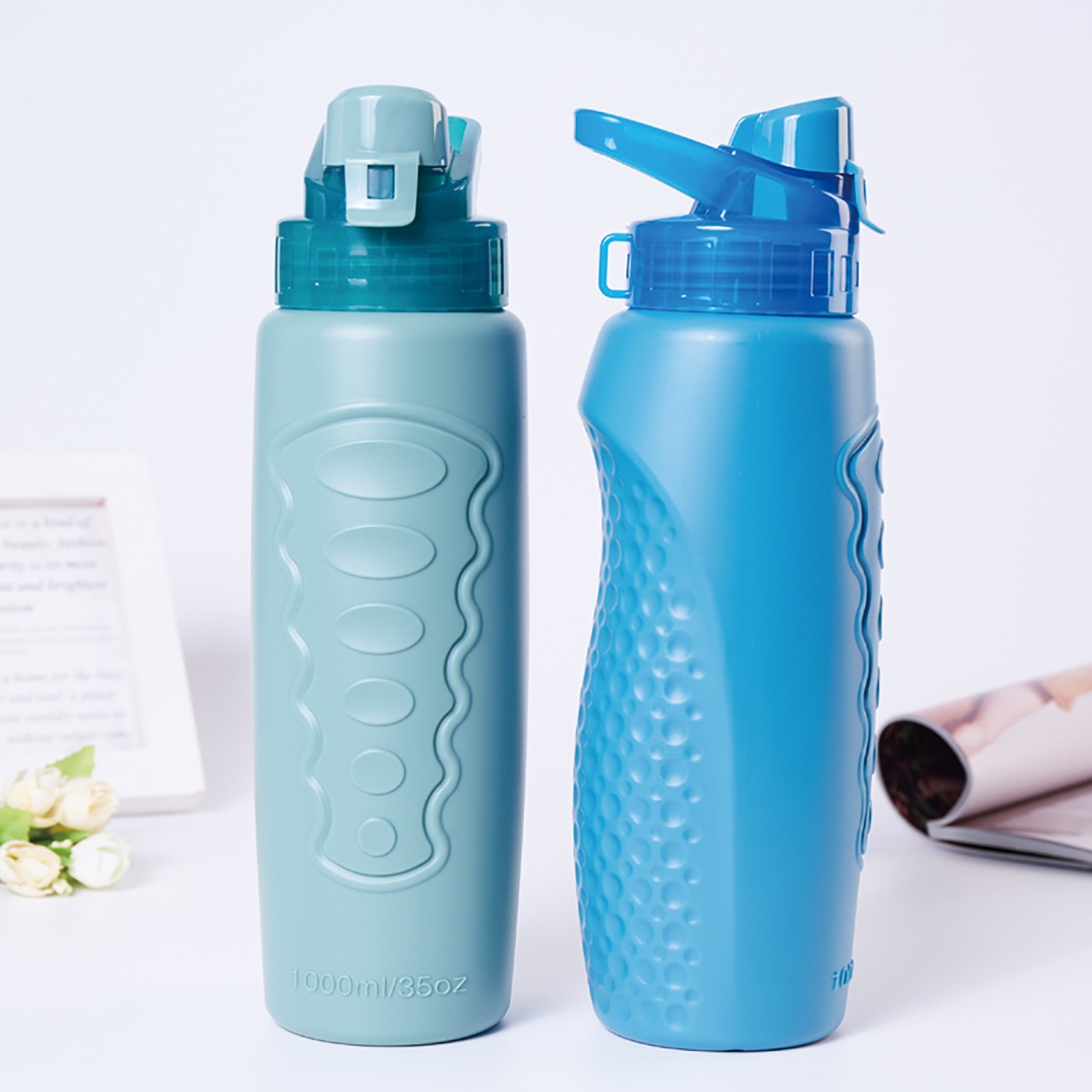 Sealed Straw Sports Bottle 2