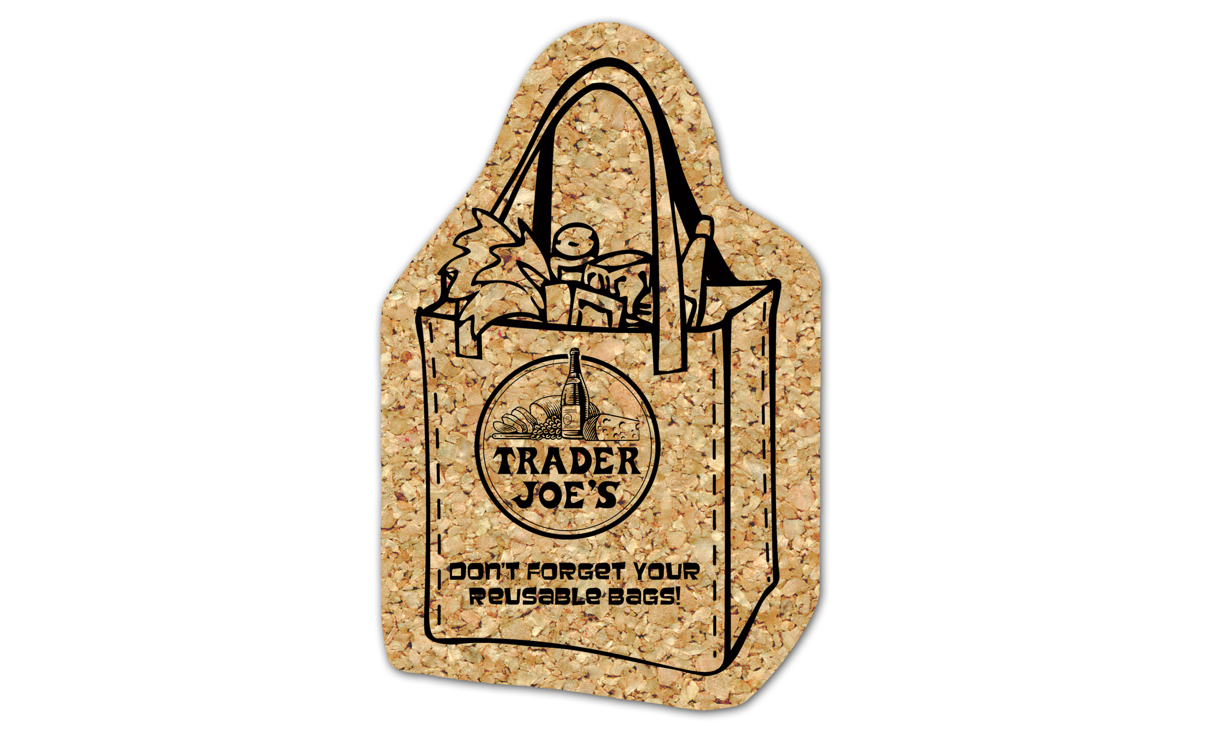 Tote Bag Cork Coaster 4