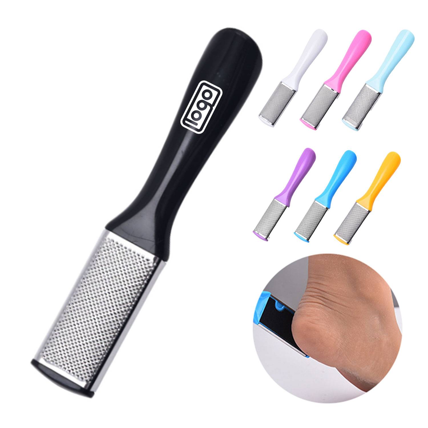 Stainless Steel Foot File for Dead Skin and Callus Removal 1