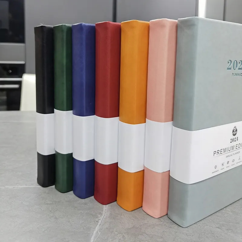 2025 Daily Planner Notebook A5 Size with Pen Holder 6