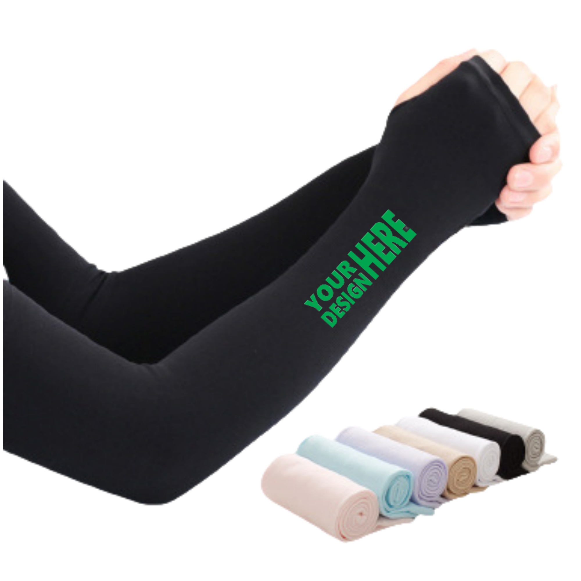 UPF 50+ Ice Silk Arm Sleeves for Outdoor 2