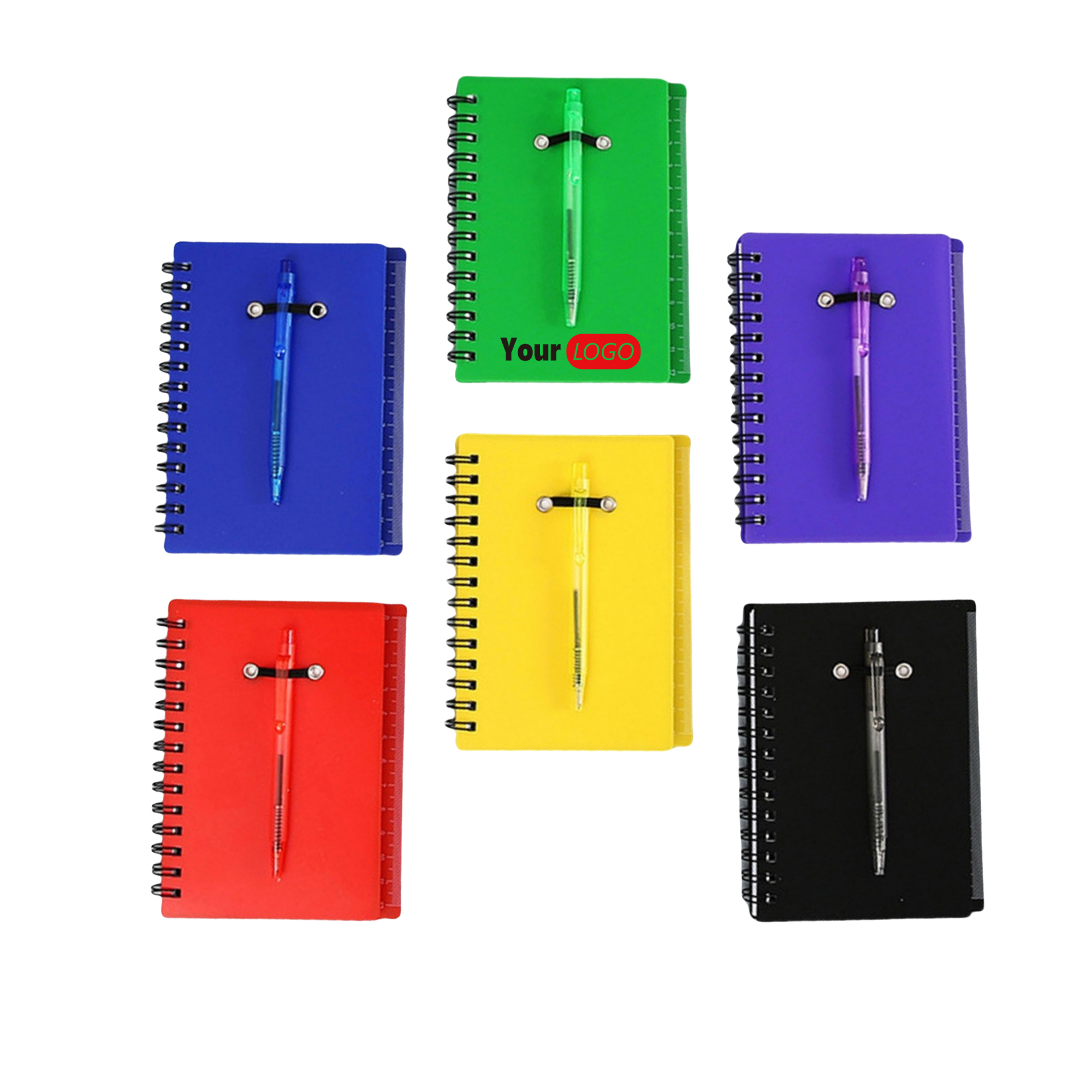 Spiral Bound Notebook With Pen 3