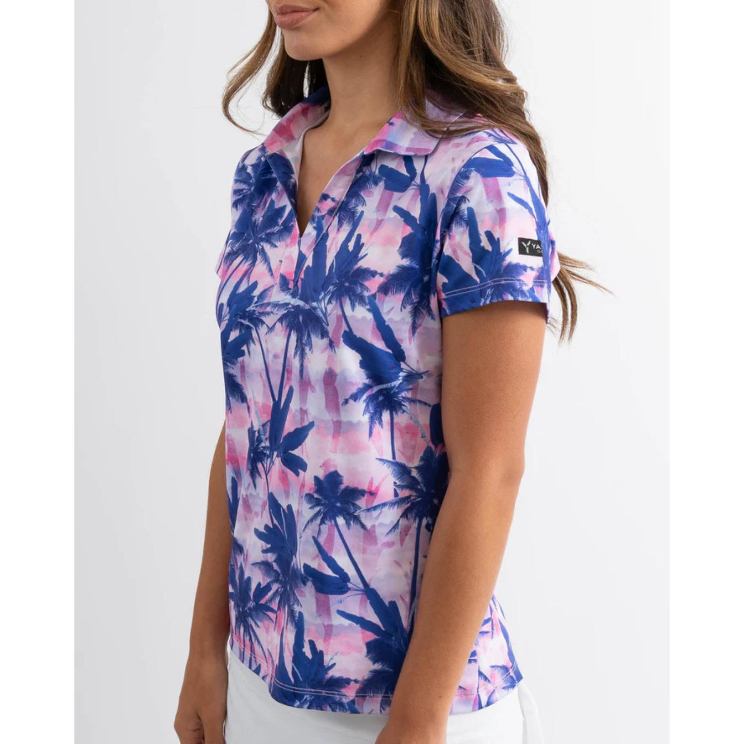 YATTA Golf® - Blossom women's Moisture Wicking non iron Golf Polo Shirts 1