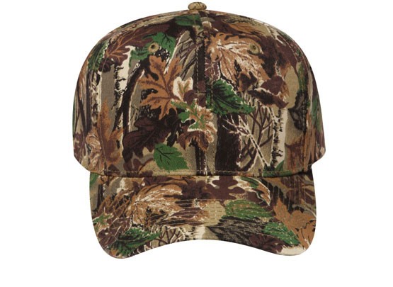 OTTO CAP Camouflage 6 Panel Mid Profile Baseball Cap 16