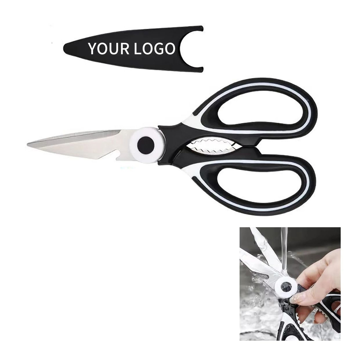 All Purpose Stainless Steel Kitchen Shears 4