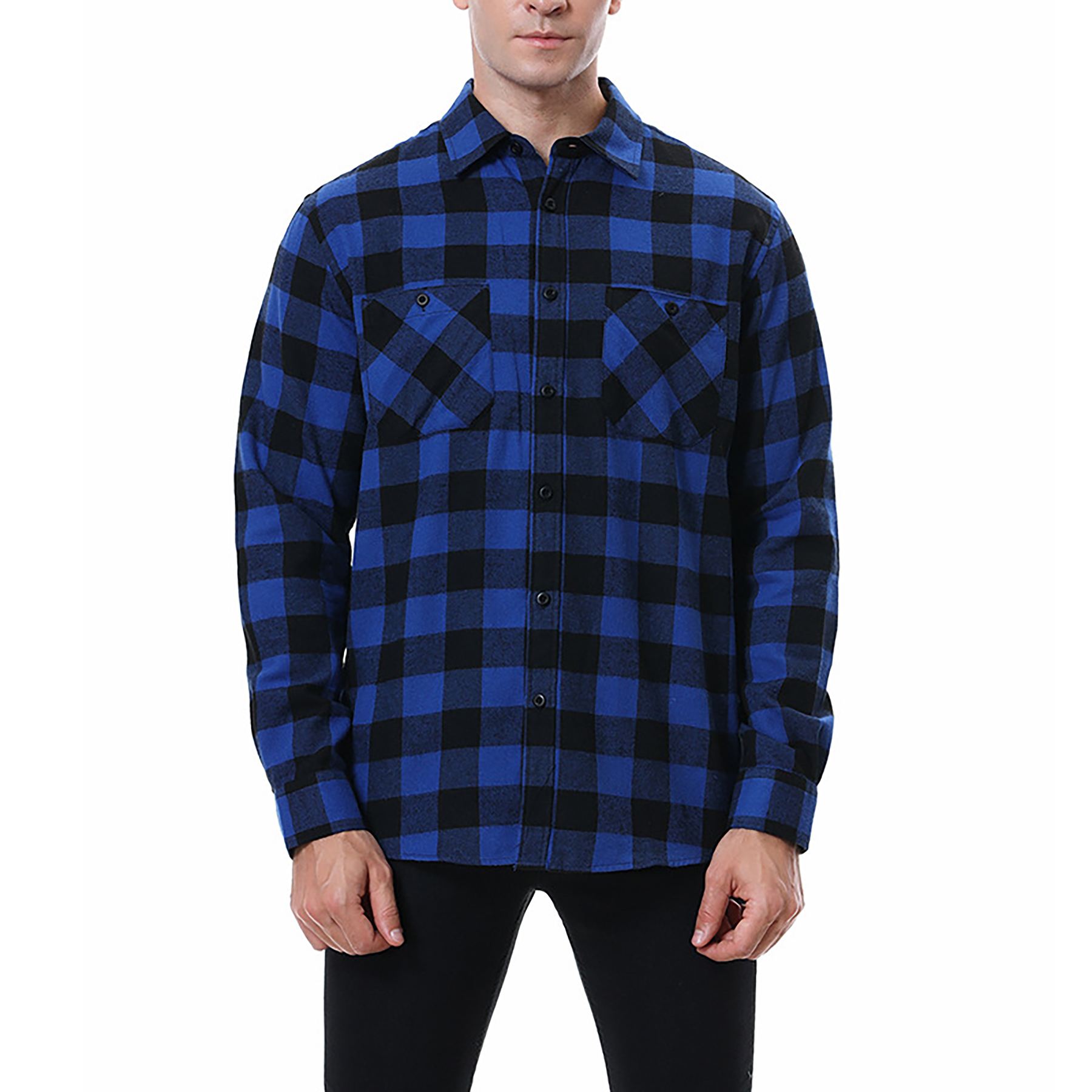 Men's Flannel Plaid Shirt 12