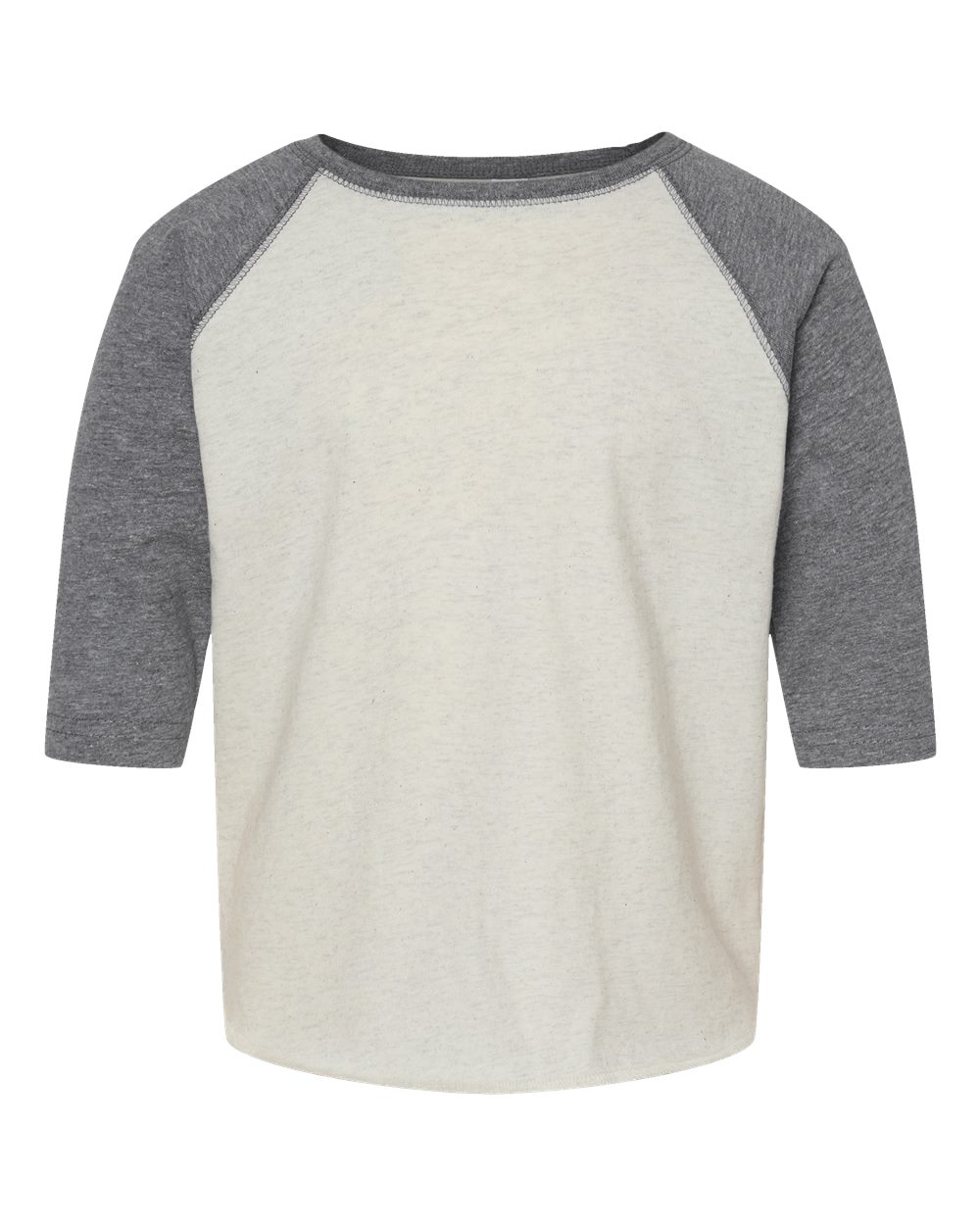 Toddler Baseball Fine Jersey Three-Quarter Sleeve Tee - 3330 37