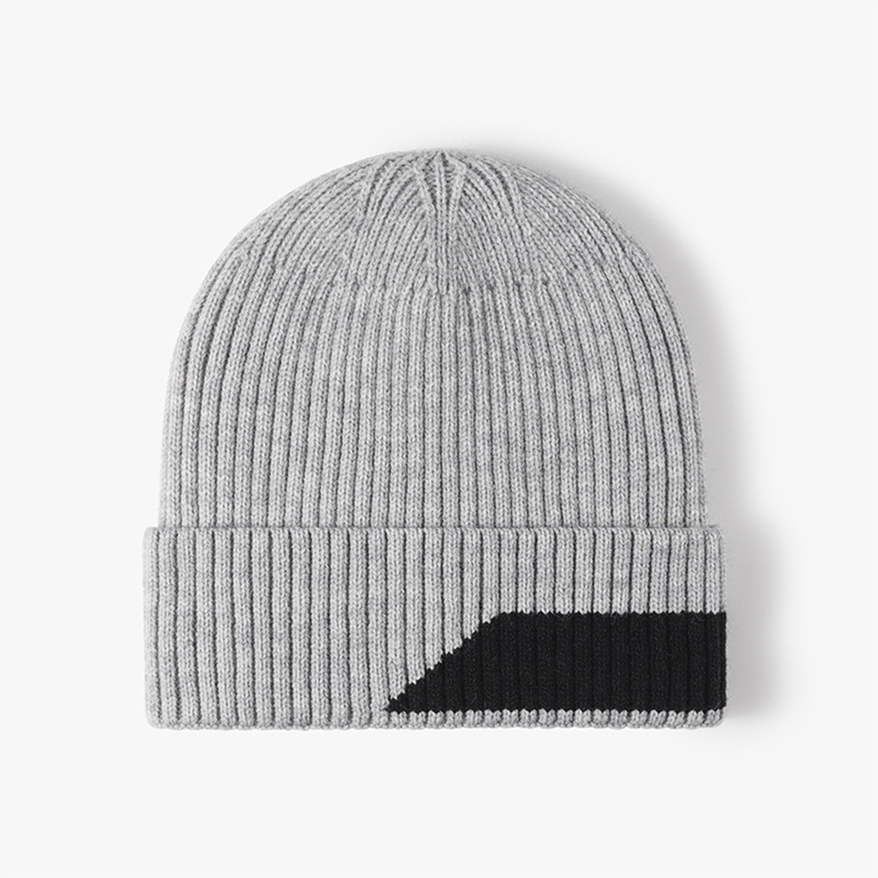 Winter Fleece Lined Beanie with Matching Color 2