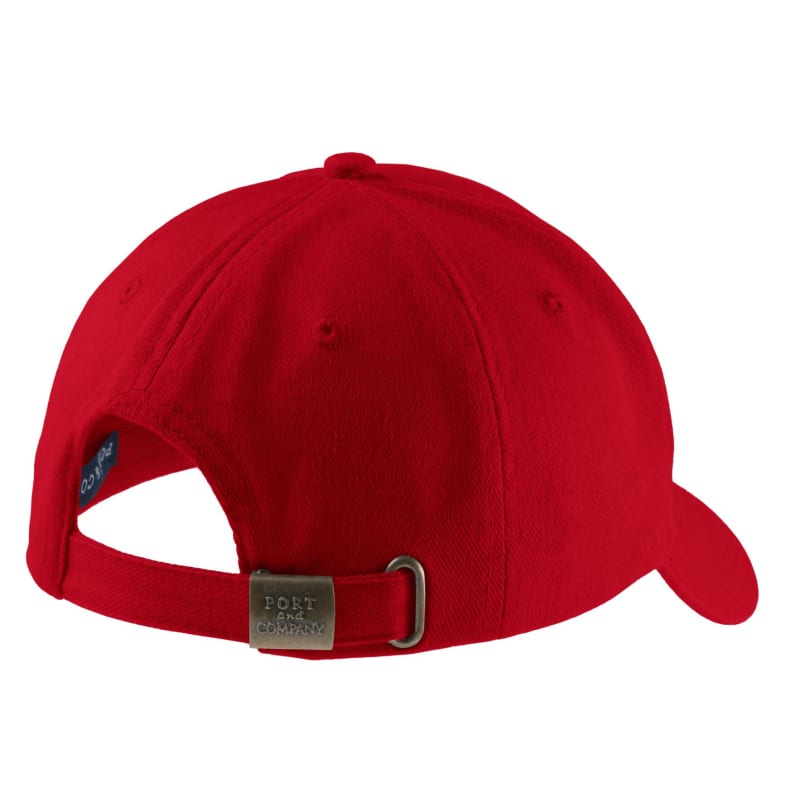 Port & Company Brushed Twill Cap. 8