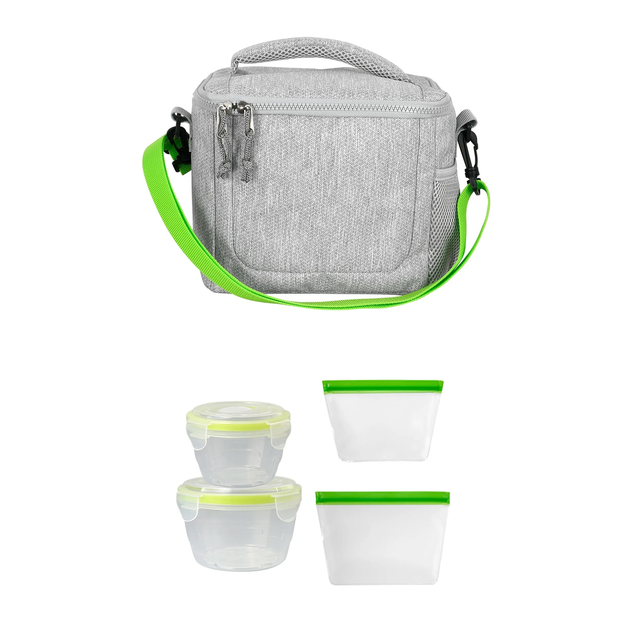 Adventure Cooler Nested Bagged Lunch Set 9