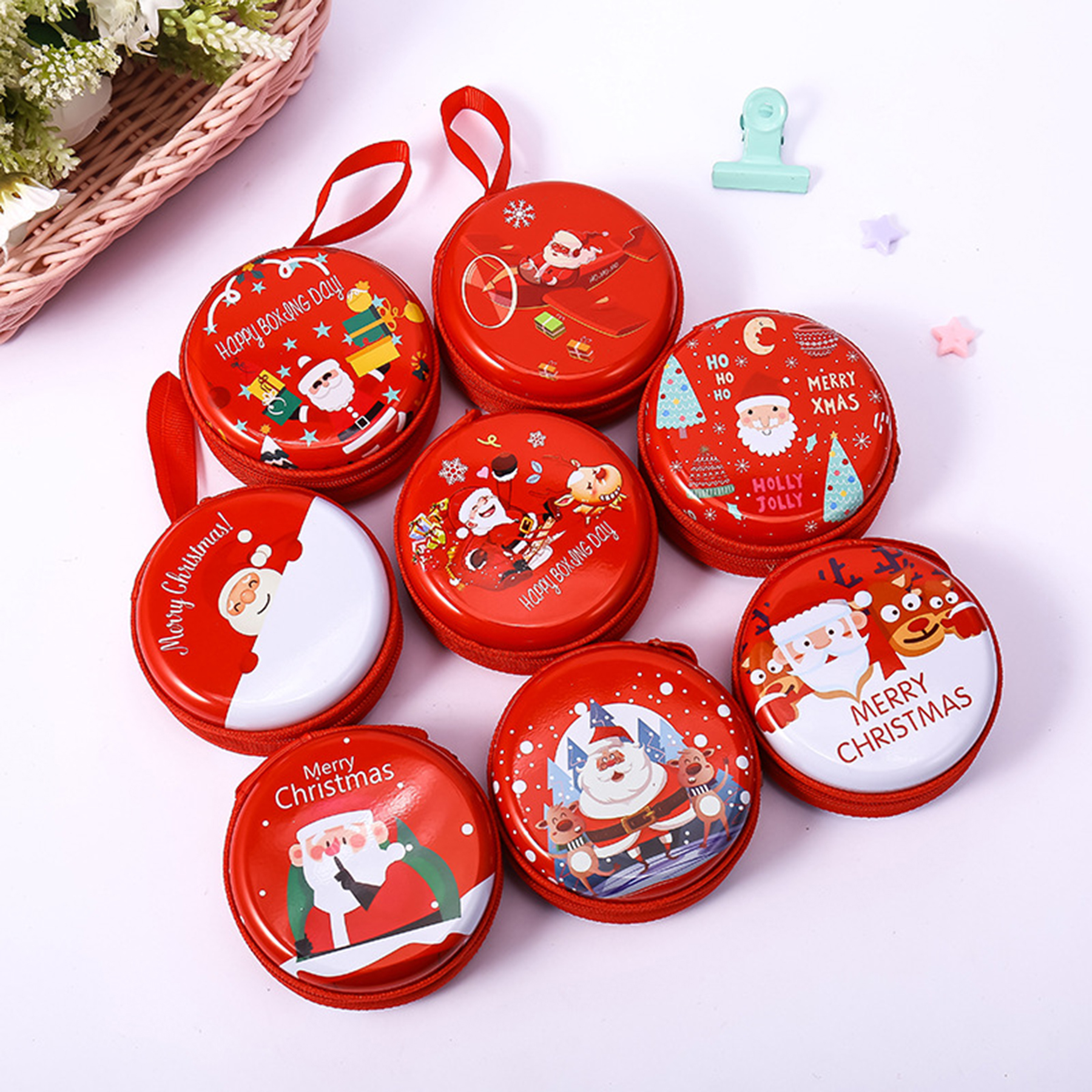 Christmas Coin Wallet Pouch 4