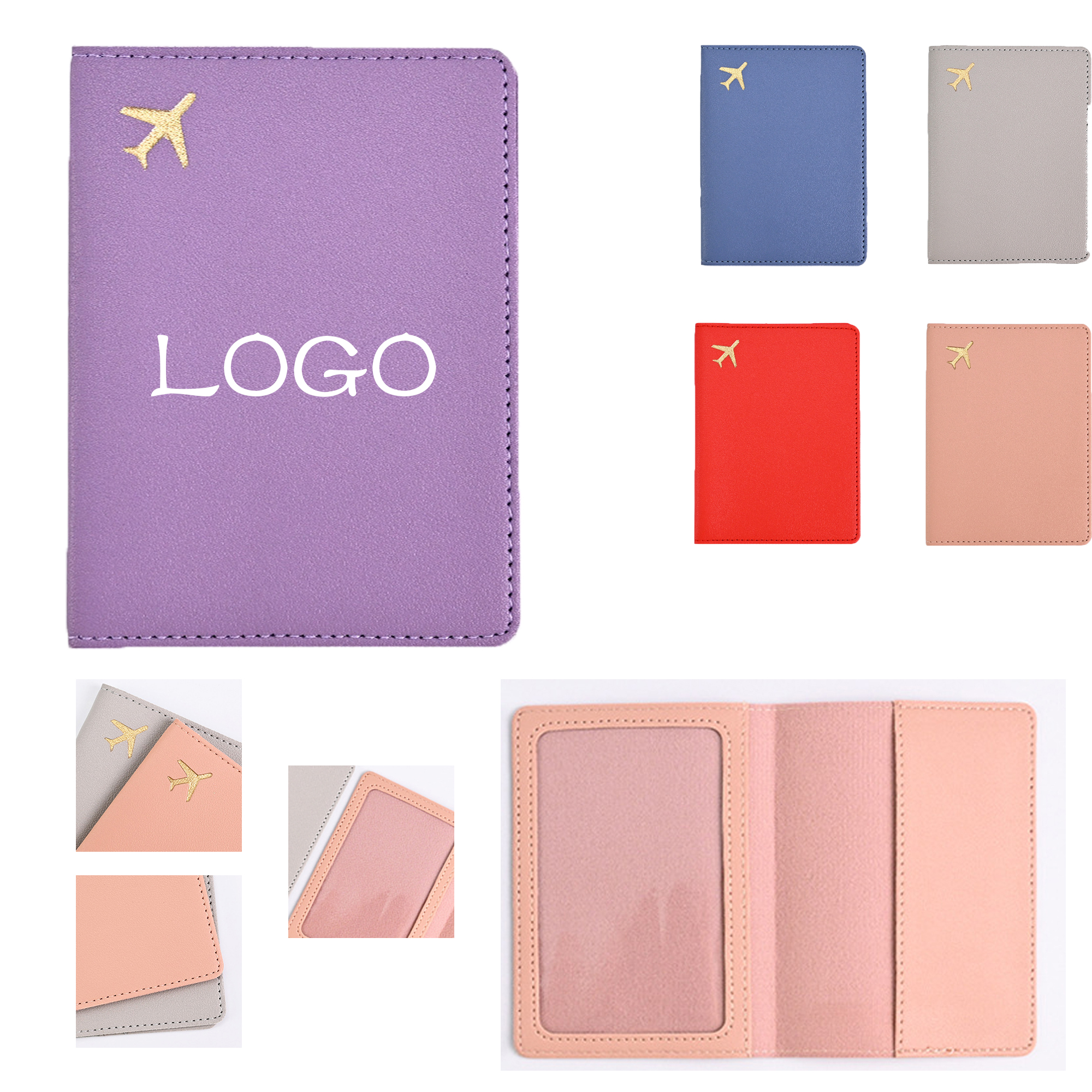 PU Passport Card Holder 2