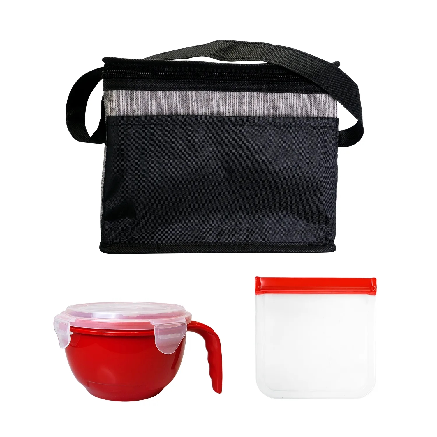 Black Graph Noodle & Sandwich Set 7