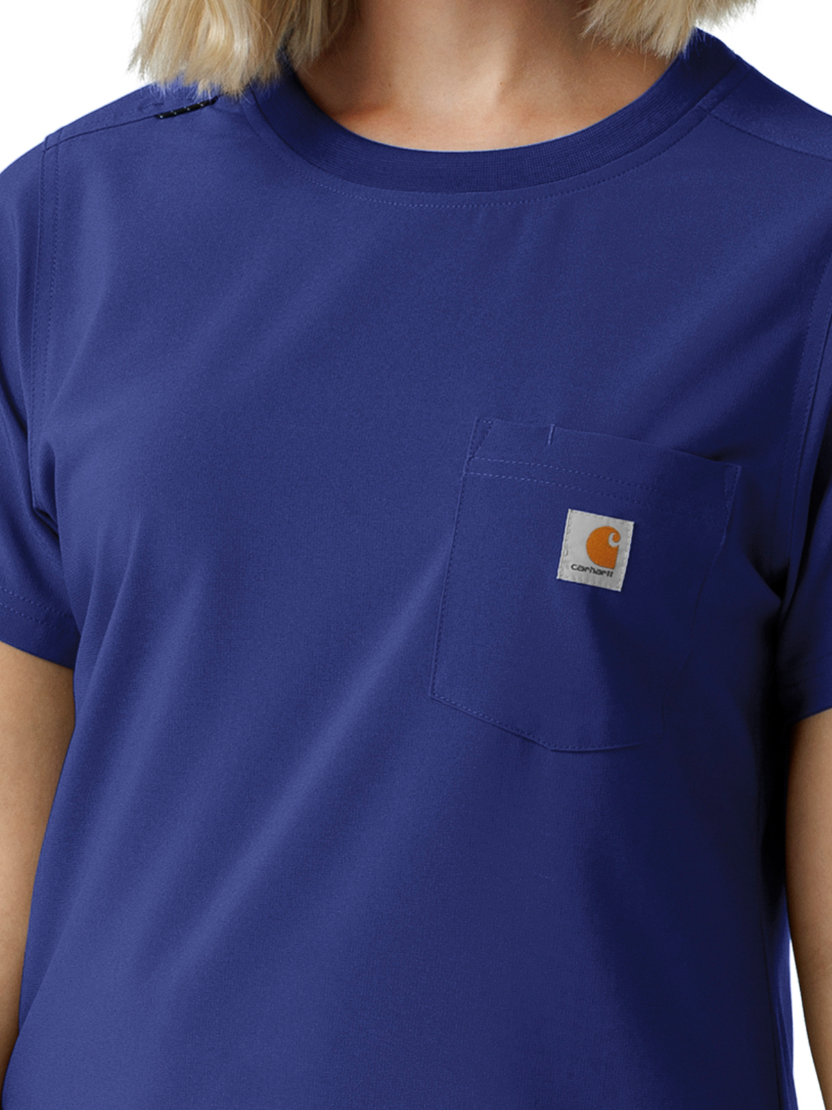 Carhartt Scrubs - Force Cross-Flex - Women's One-Pocket Crew Neck Scrub Top 5