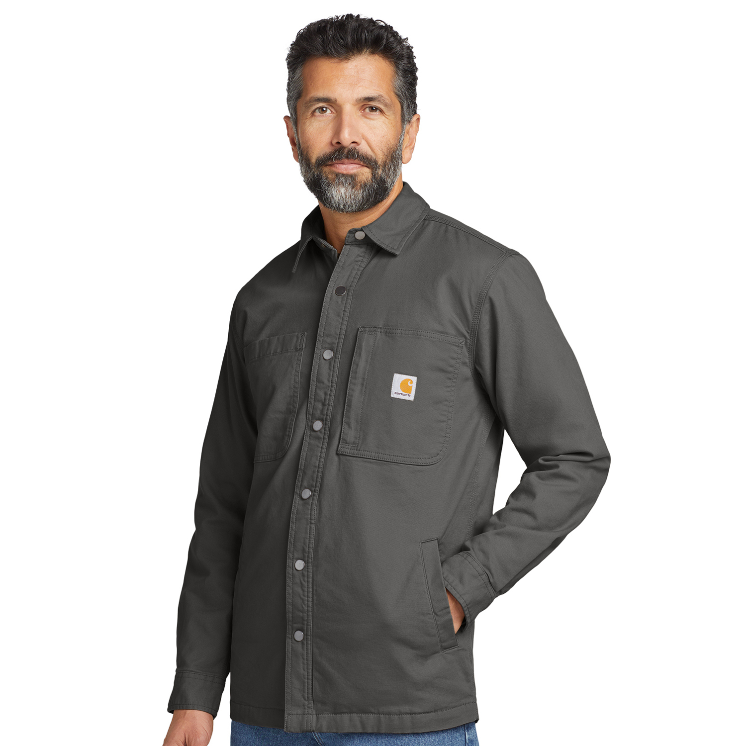 Carhartt® Rugged Flex® Fleece-Lined Shirt Jac 1