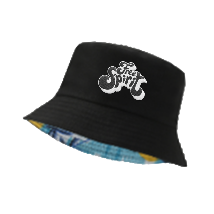 Rush - Reversible Poly Bucket Hat - Inside Palm Print 10