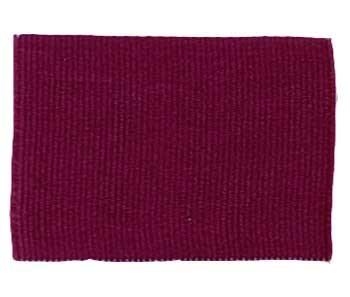 Solid Maroon "V" Neck Ribbon with Clip, 7/8" wide 2