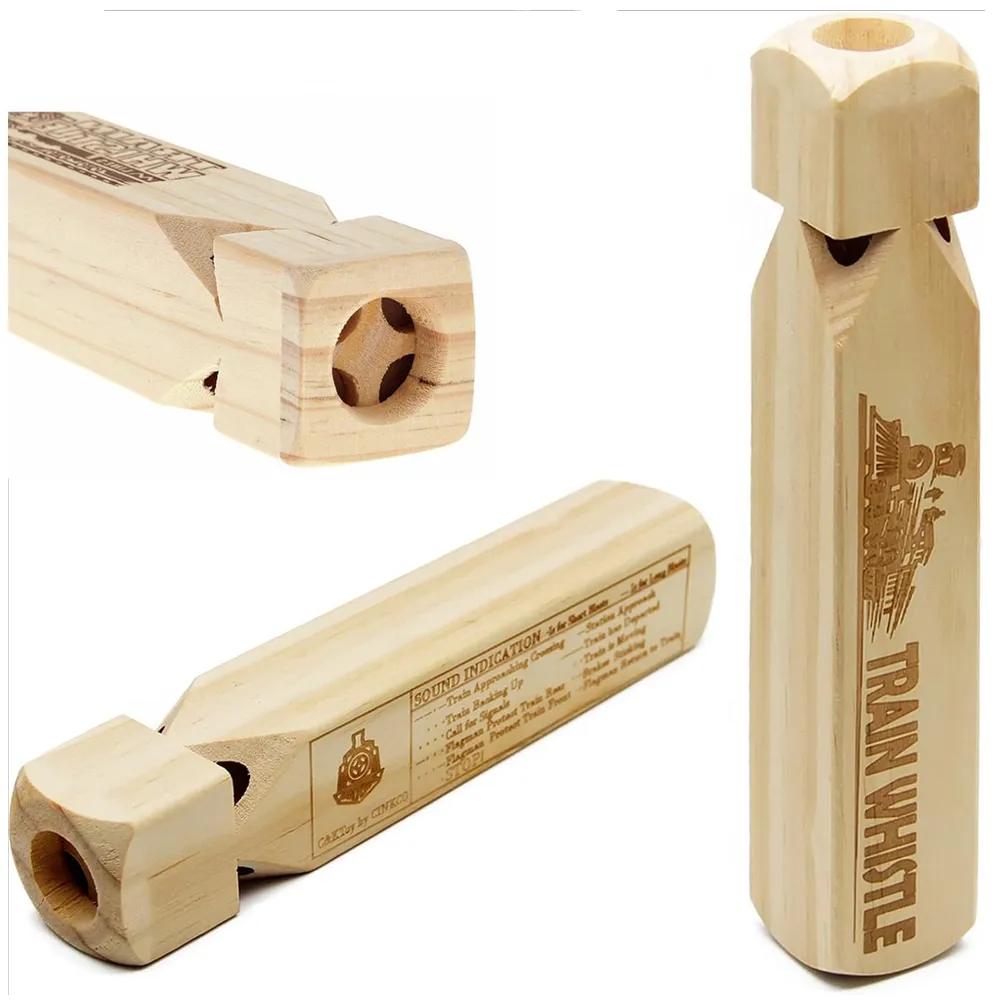 Wooden Train Whistle 7