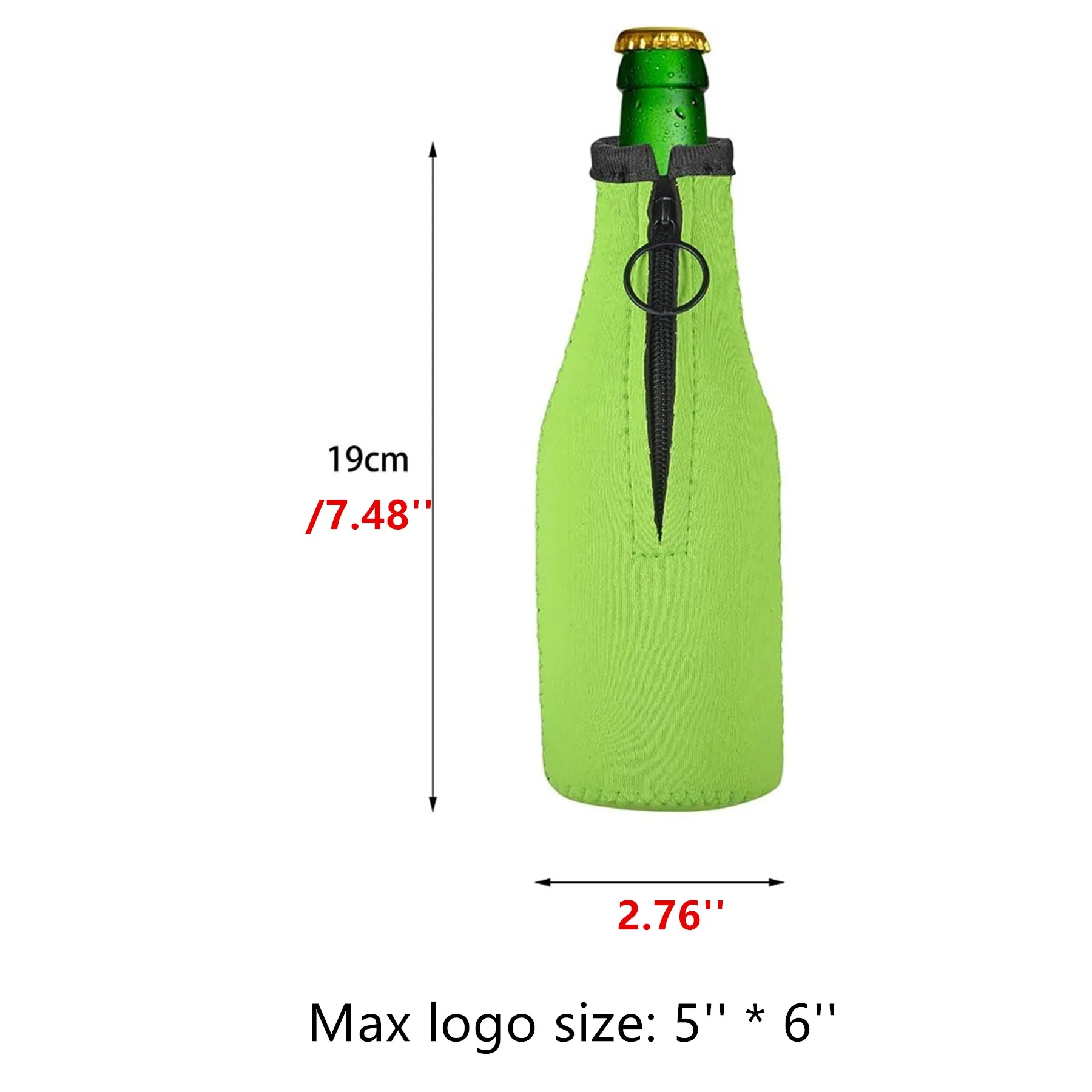 Beer Sleeve, custom koozie with logo imprint 4