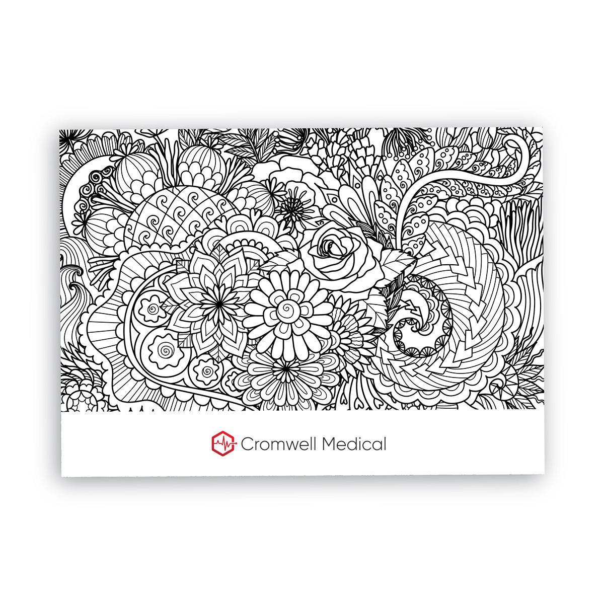 Post-it Custom Printed Coloring Pad - 25 Sheets 2