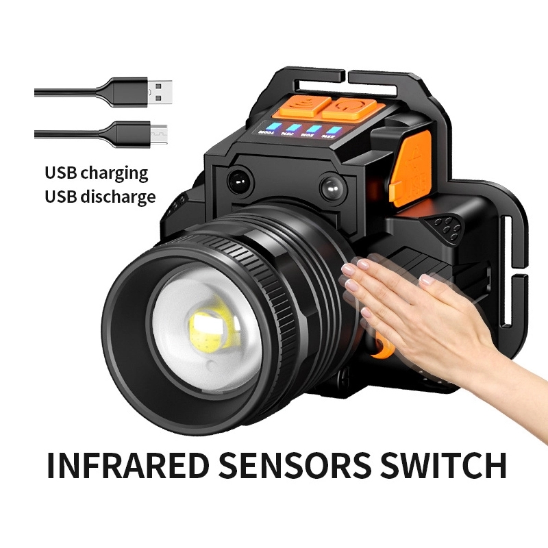 High Power Wave Sensor Headlight 3