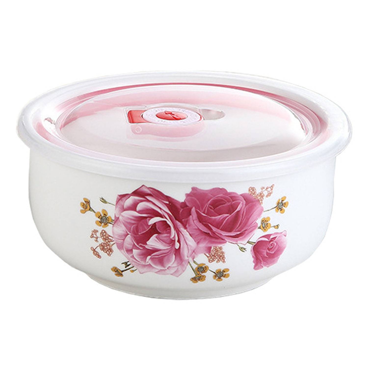6 Inch Kitchen Ceramic Bowl w/ Airtight lid 7