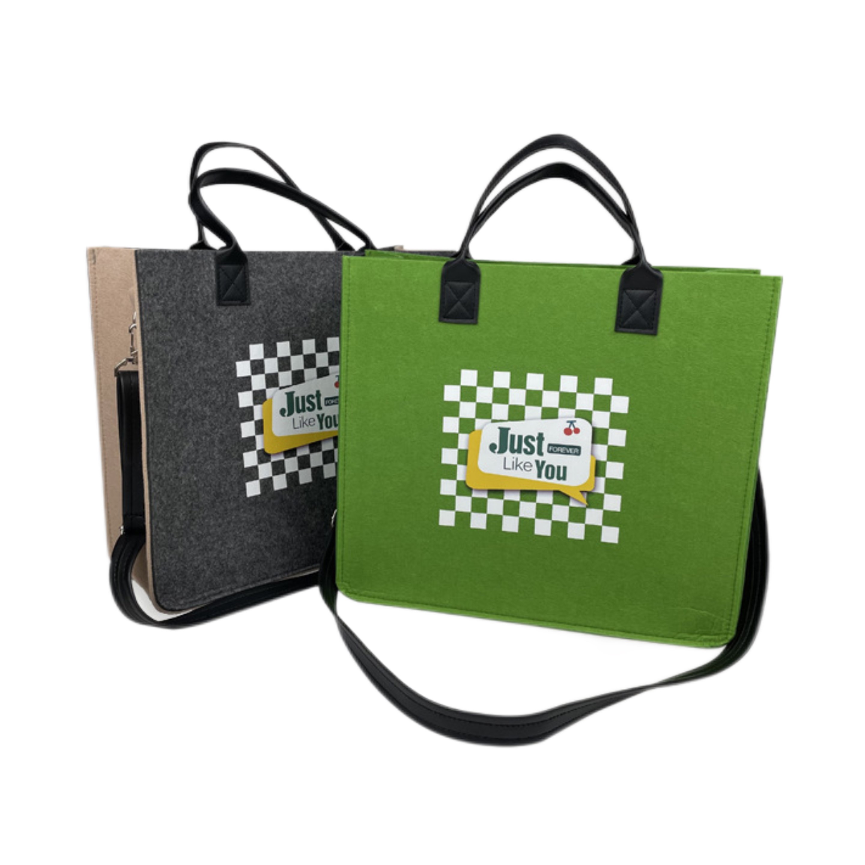 Felt Shopping Bag (direct import) 2