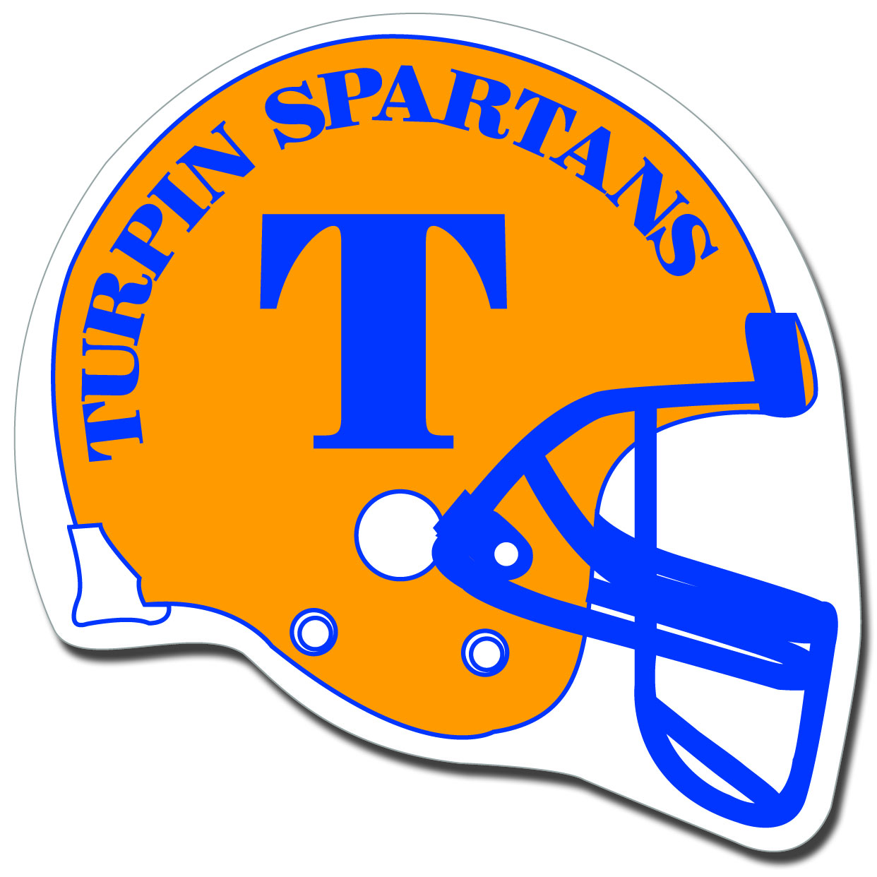 Ultra-Removable Vinyl Helmet Booster Decal 3