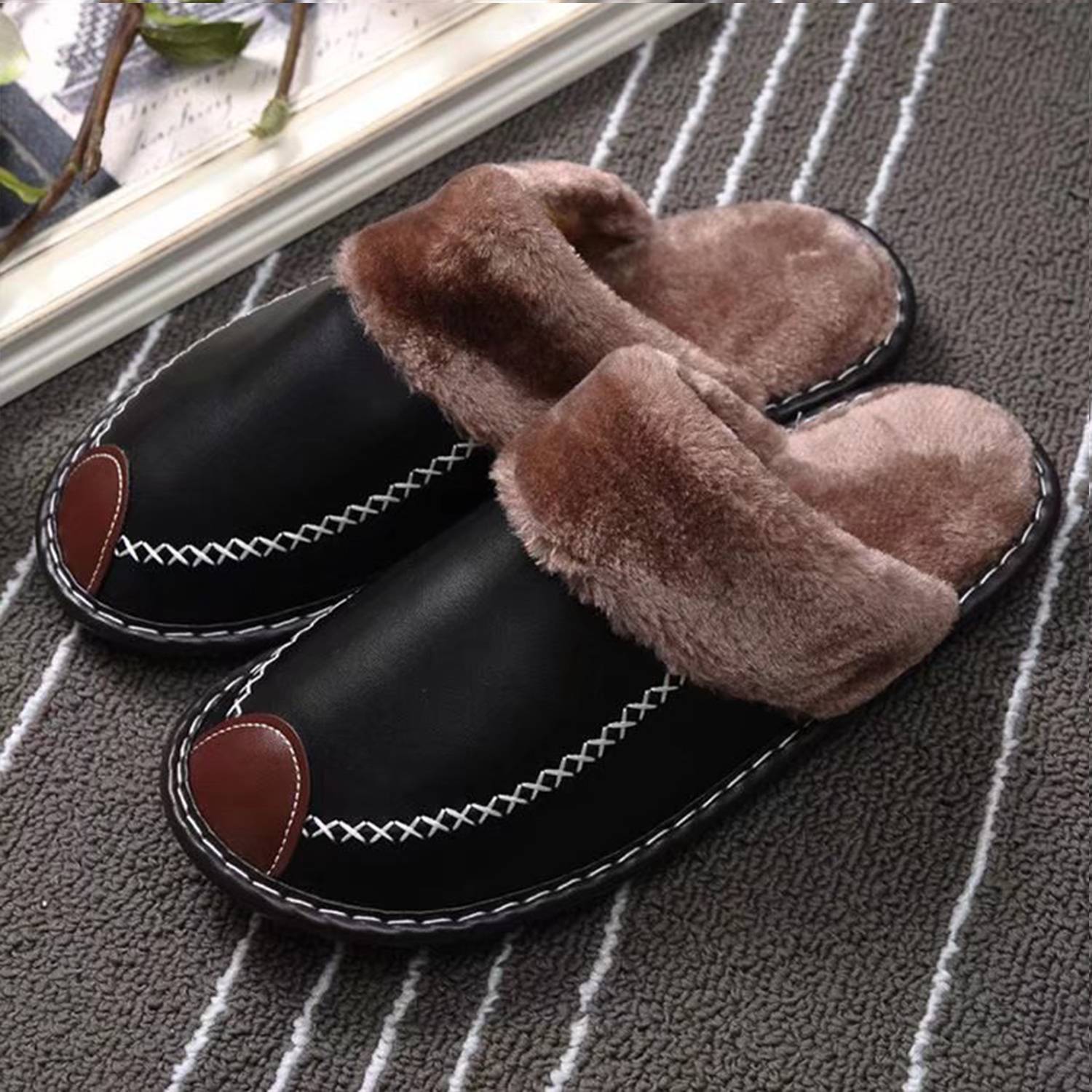 PU Warm Winter Slippers 10