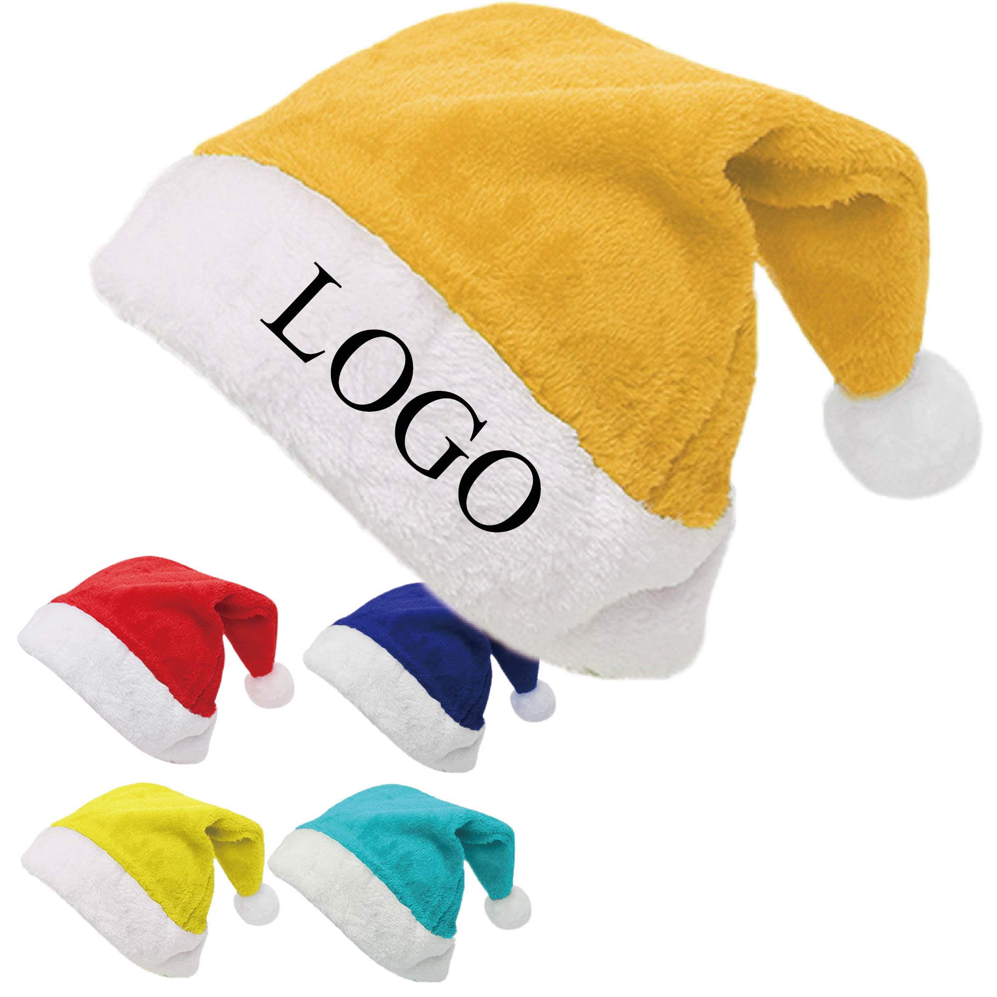 Christmas Party Colored Santa Hat 2