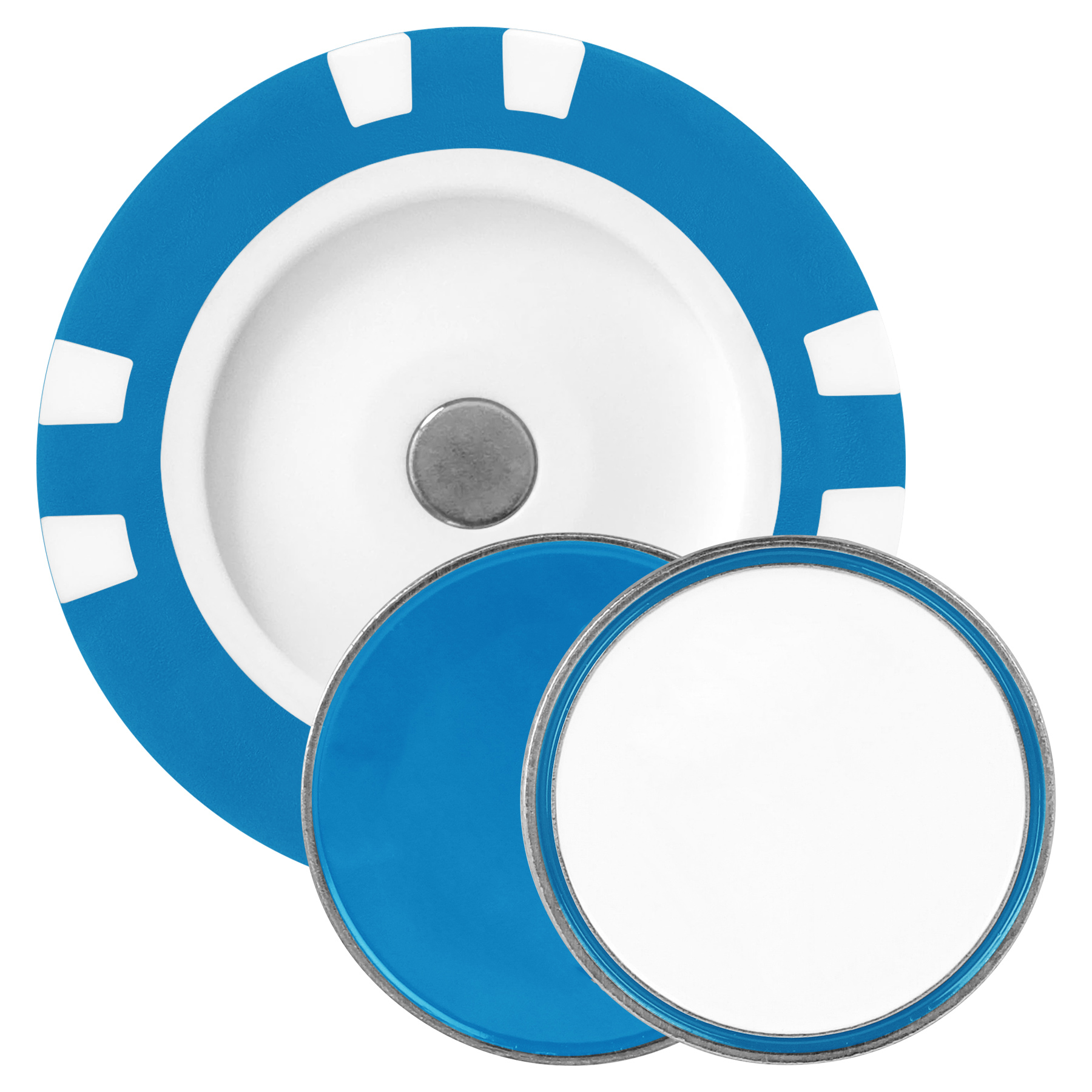 Removable Golf Ball Marker/Magnetic Poker Chip 9