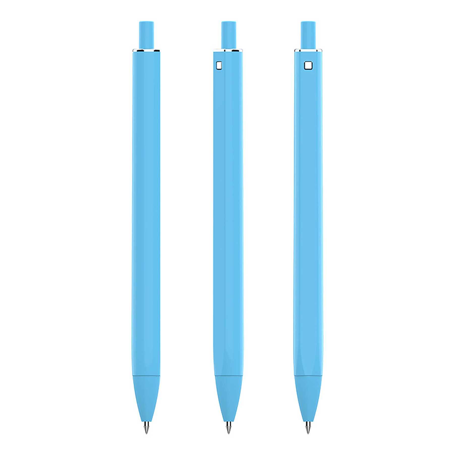 Multicolor Plastic Click Gel Ink Pen 5