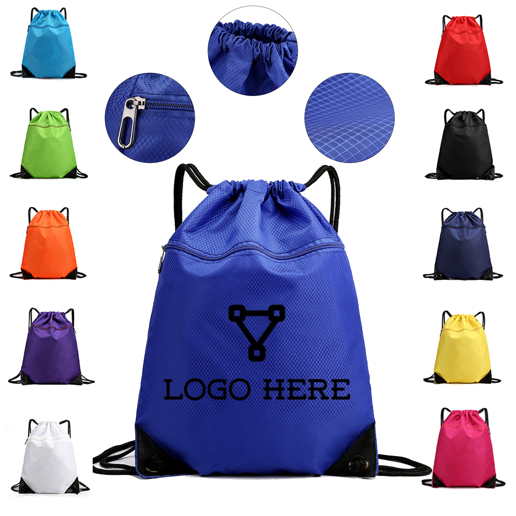 Large Sport Drawstring Bag 25