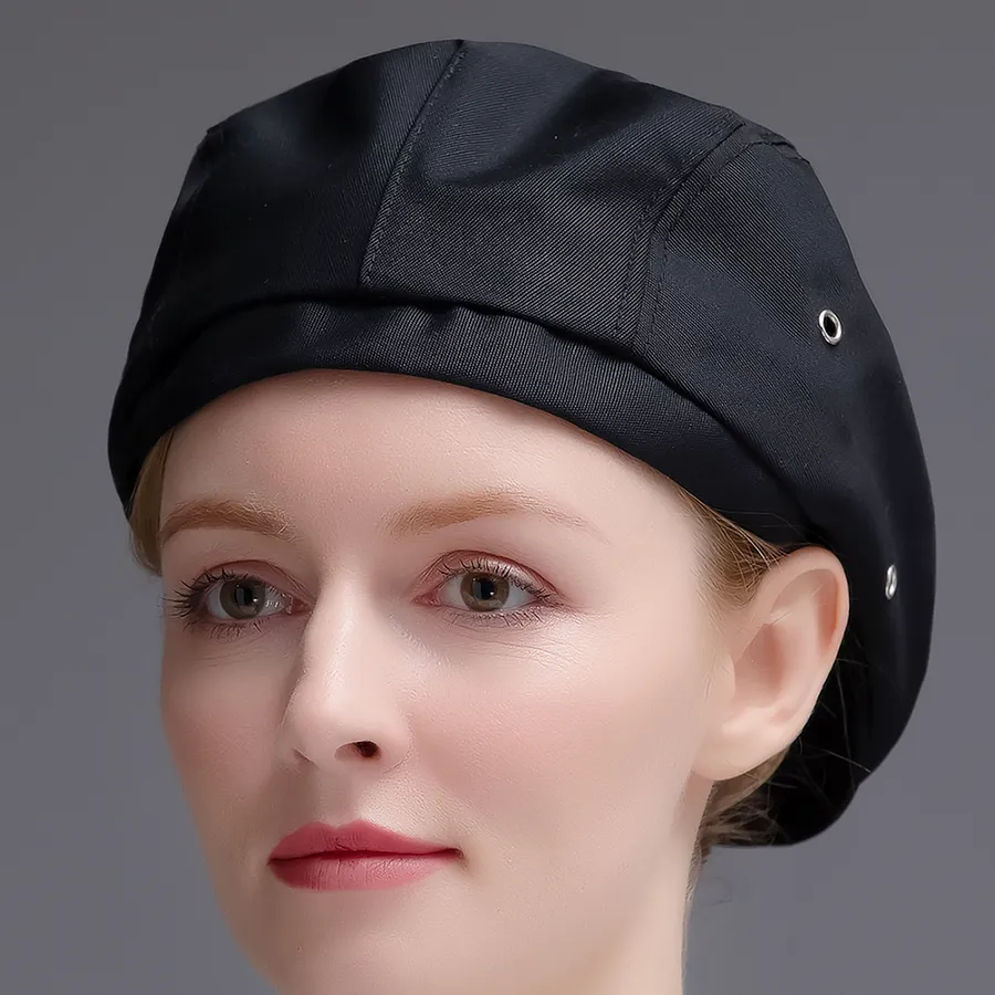 Unisex Chef Beret Polyester Hat 2