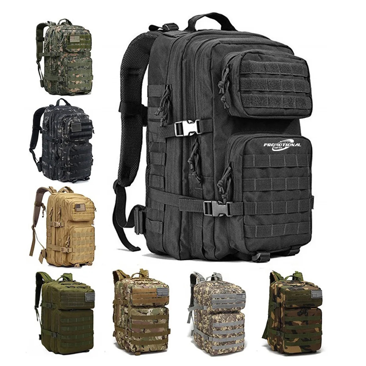 Large Military Tactical Army Assault Backpacks 2