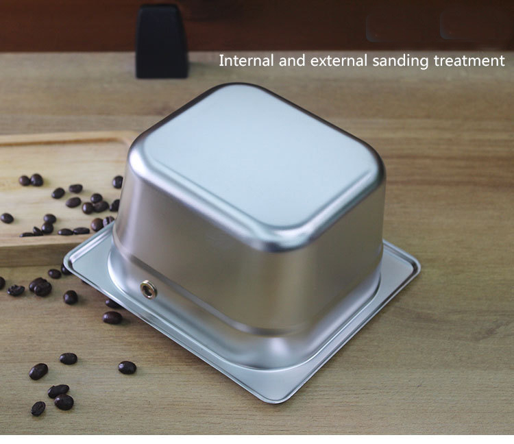 1.5L Stainless Steel Coffee Knock Box 7