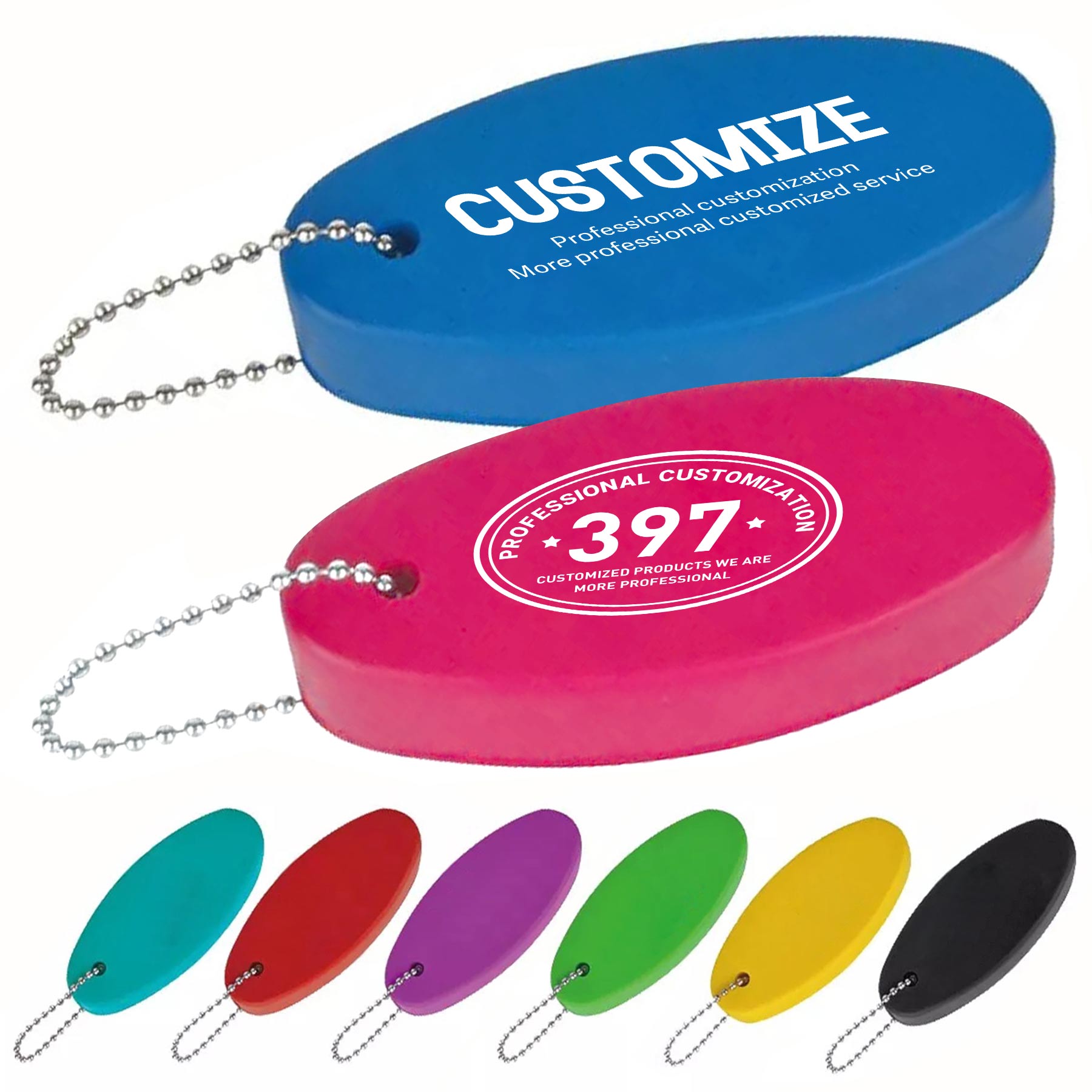 Soft Key Float with Ball Chain 1