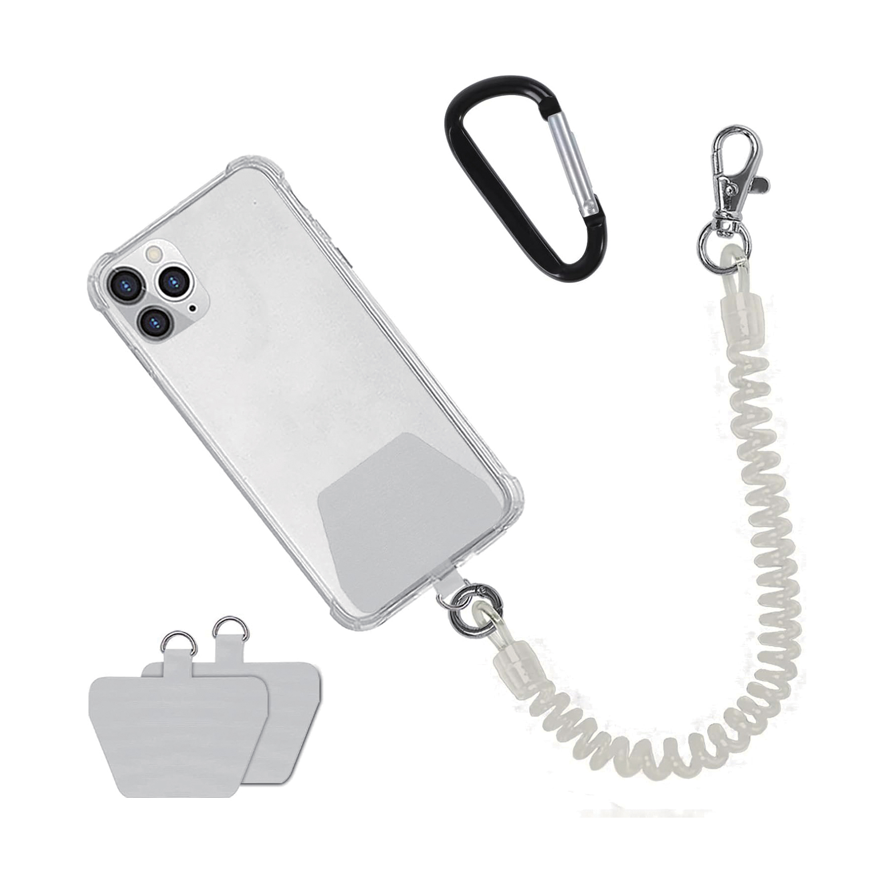 Phone Lanyard Tether with 4 Patch 2