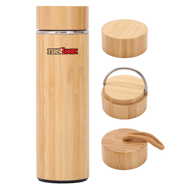 Burra Bamboo Drink Bottle, custom water bottle with logo imprint 4