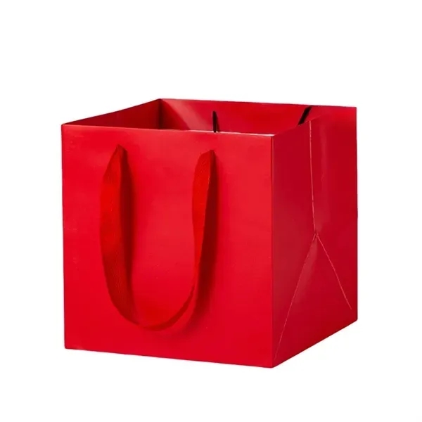 Square Kraft Paper Gift Tote Bag 9