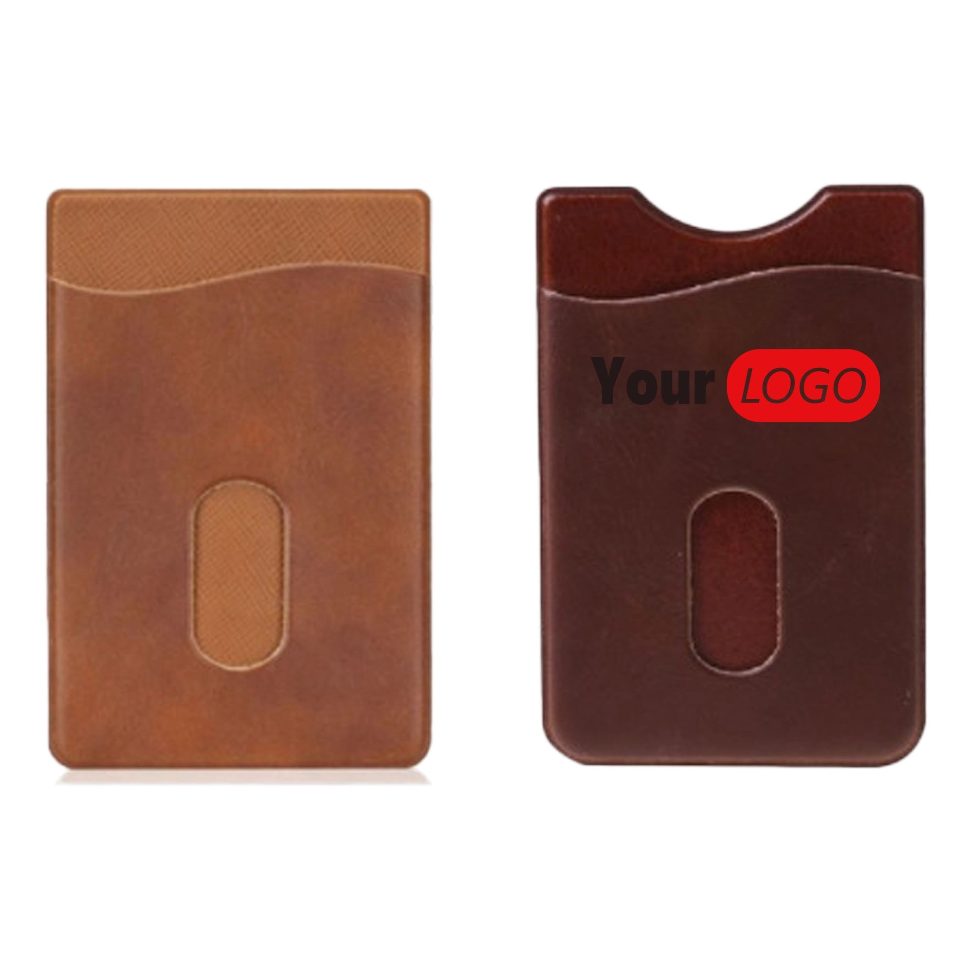 Leather Phone Card Holder