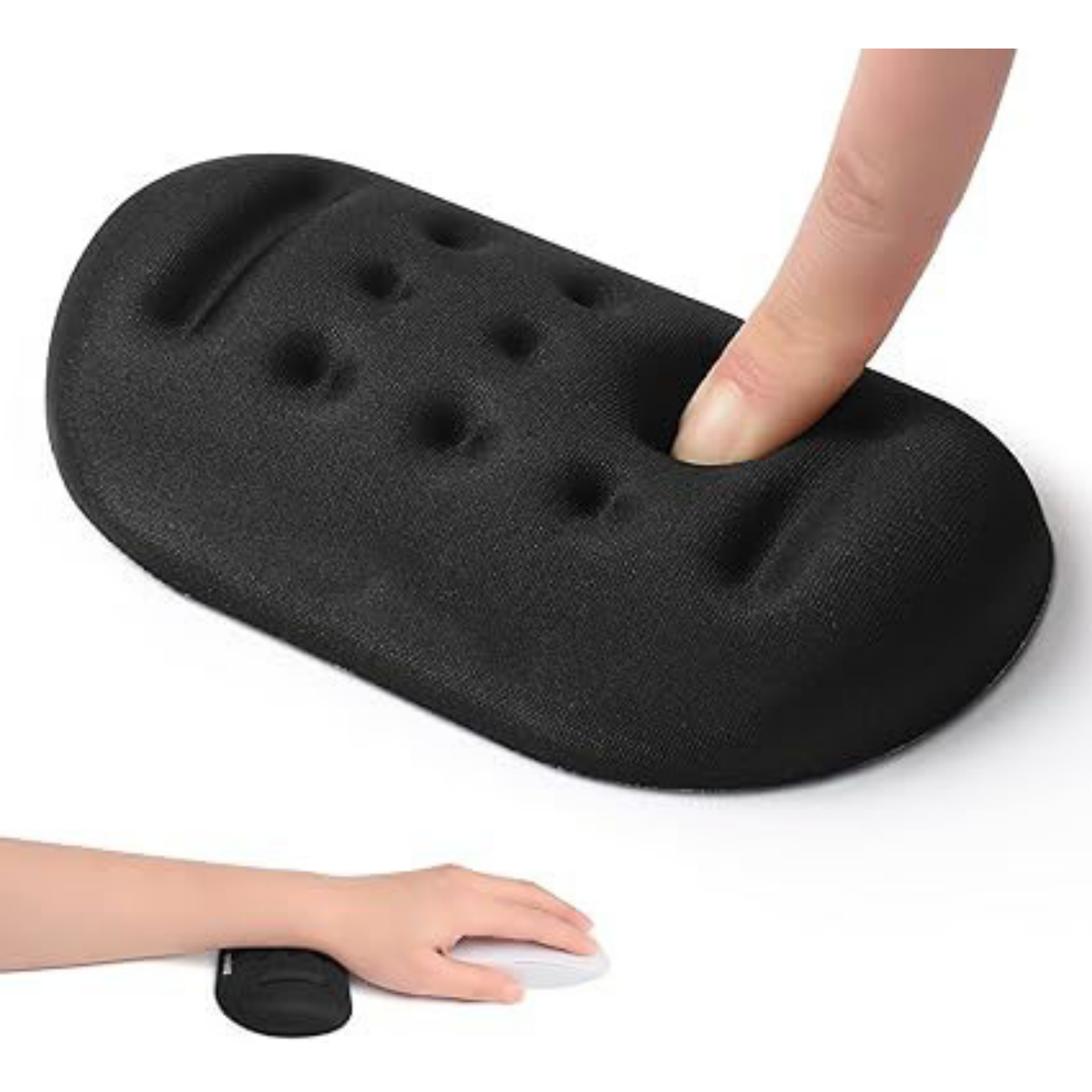 Superfine Memory Foam Soft Gel Ergonomic Wrist Rest 2
