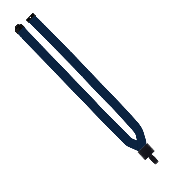 3/4" Polyester Lanyard with Non-Swivel Plastic Hook 114