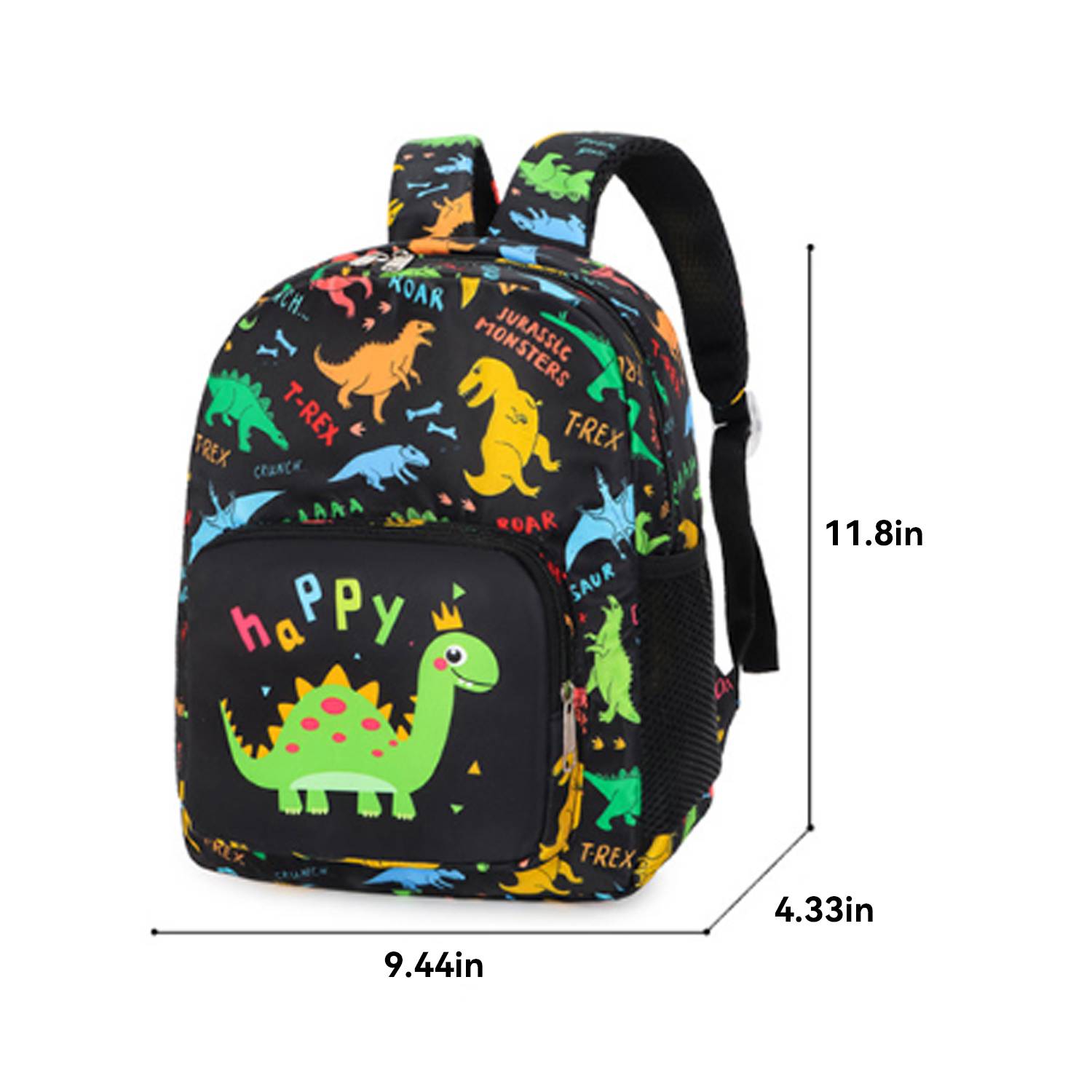 Cartoon Letter Dinosaur Backpack 3