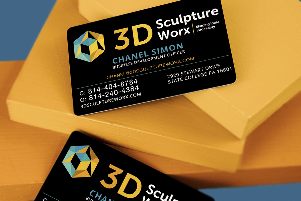 Glossy Plastic Business Cards 9