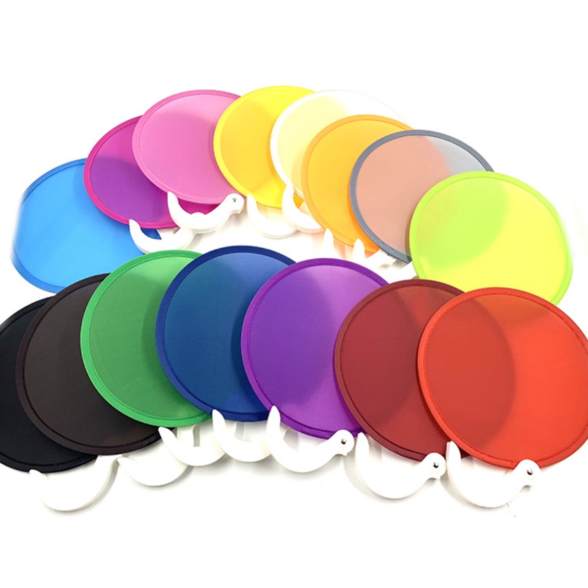Foldable Handheld Round Folding Fan 1