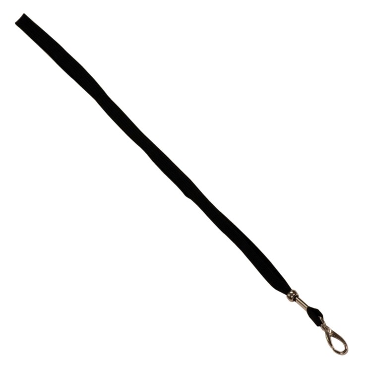 Black Lanyard with Hook 1