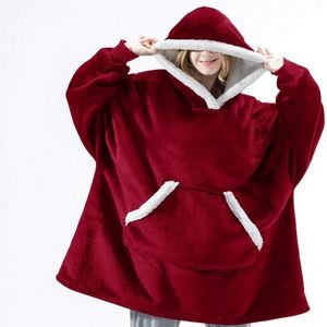 Hot Sell Blanket Hoodies, custom hoodie or sweatshirt with logo imprint 4